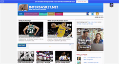 Desktop Screenshot of interbasket.net